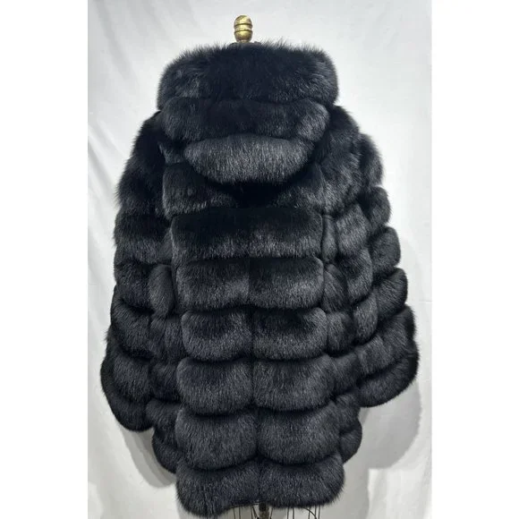 Black Fox Jacket / Vest (117085)